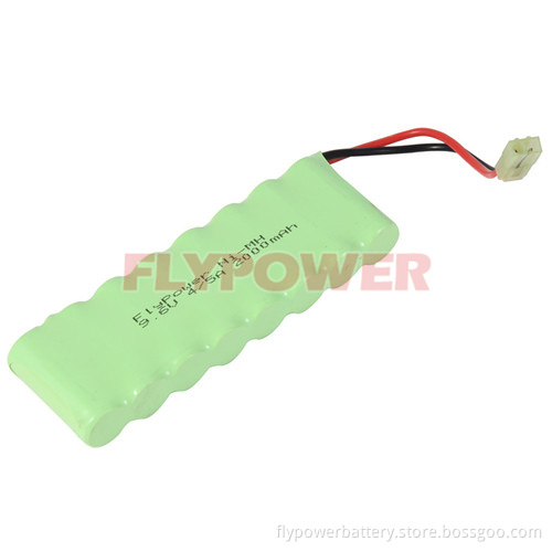 9.6V 4/5A2000mAh Ni-MH High Power Rechargeable Battery Pack for Airsoft Gun (8S of FH-4/5A2000P)